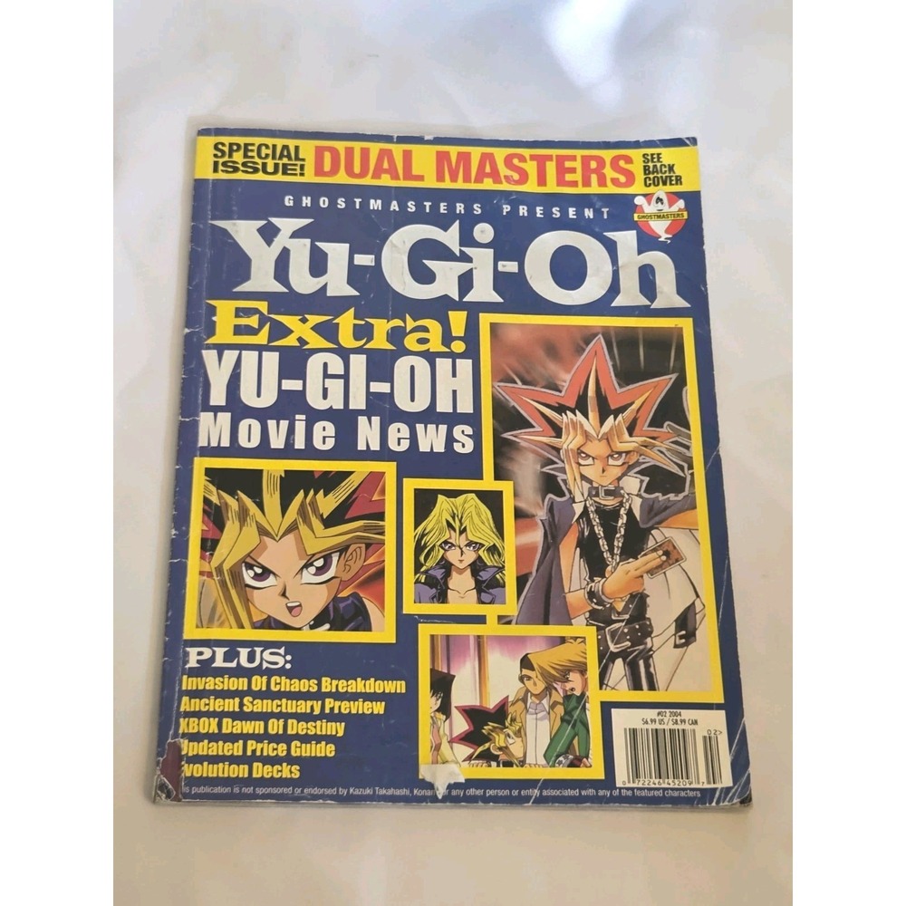 Yu-Gi-Oh #02 2004 Ghostmasters Book Dual Masters Takes America Collector's Ed.